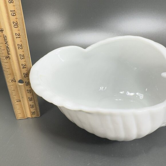 Fitz & Floyd White Seashell Bowl Turbinate Starfish 1983 Japan Fine Porcelain - Picture 12 of 14